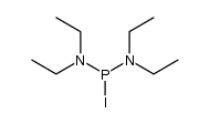 Phosphorodiamidous iodide, tetraethyl- (9CI) 结构式