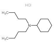 N,N-二丁基环己胺盐酸盐 结构式