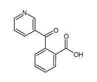 Benzoic acid, 2-(3-pyridinylcarbonyl)- 结构式