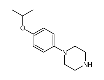 1-(4-Isopropoxyphenyl)piperazine 结构式