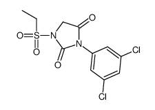 3-(3,5-二氯苯基)-1-(乙基磺酰基)-2,4-咪唑烷二酮 结构式