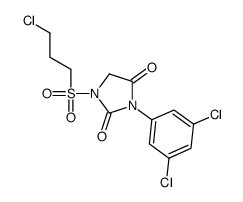 1-(3-氯丙基磺酰基)-3-(3,5-二氯苯基)咪唑烷-2,4-二酮 结构式