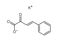 4-苯基-2-氧代-3-丁烯酸钾盐 结构式