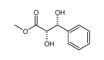 (2S,3R)-(-)-2,3-二羟基-3-苯基丙酸甲酯 结构式