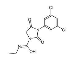 1-Imidazolidinecarboxamide, 3-(3,5-dichlorophenyl)-N-ethyl-2,4-dioxo- 结构式