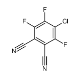 4-氯-3,5,6-三氟邻苯二甲腈 结构式