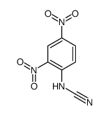 (2,4-二硝基苯基)氰酰胺 结构式
