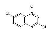 3,7-二氯-1,2,4-苯并三嗪-1-氧化物 结构式