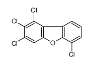 1,2,3,6-四氯二苯并呋喃 结构式