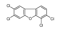 2,3,6,7-四氯二苯并呋喃 结构式