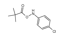 Propanoic acid, 2,2-dimethyl-, (4-chlorophenyl)azanyl ester 结构式