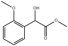 2-羟基-2-(2-甲氧基苯基)乙酸甲酯 结构式