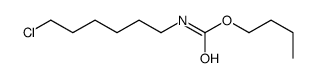 N-(6-氯己基)氨基甲酸丁酯 结构式