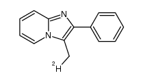 3-(甲基-d)-2-苯基咪唑并[1,2-a]吡啶 结构式
