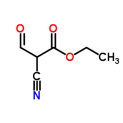2-氰基-3-氧代丙酸乙酯 结构式