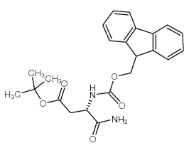 FMOC-L-ASP(TBU)-NH2 结构式