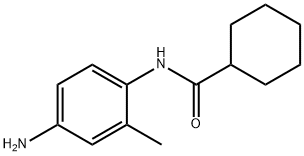 N-(4-氨基-2-甲基苯基)环己烷甲酰胺 结构式