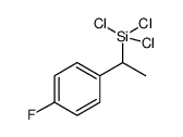 1-氟-4-[1-(三氯硅基)乙基]苯 结构式