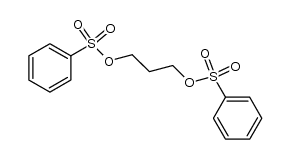 1,3-丙二醇二苯磺酸酯 结构式