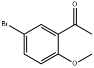 5-溴-2-甲氧基苯乙酮 结构式
