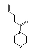 1-(4-吗啉基)-4-戊烯-1-酮 结构式