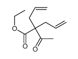 ethyl 2-acetyl-2-allylpent-4-ene-1-oate 结构式