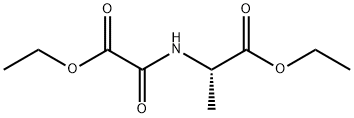 2-(2-乙氧基-2-氧代乙酰氨基)丙酸乙酯 结构式