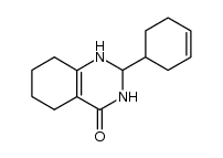 4(1H)-Quinazolinone, 2-(3-cyclohexen-1-yl)-2,3,5,6,7,8-hexahydro- 结构式