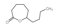 4-丁基-2-氧杂卓酮 结构式
