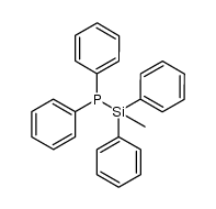 Phosphine, (methyldiphenylsilyl)diphenyl- 结构式
