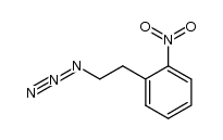 1-(2-叠氮乙基)-2-硝基苯 结构式