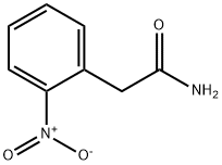 2-(2-硝基苯基)乙酰胺 结构式