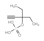 DIETHYLPROPARGYLPHOSPHATE 结构式