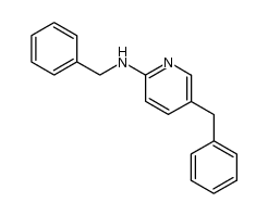 N,5-二苄基-2-吡啶胺 结构式