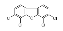 3,4,6,7-四氯二苯并呋喃 结构式
