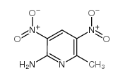 2-氨基-3,5-二硝基-6-甲基吡啶 结构式