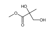 (2R)-2,3-二羟基-2-甲基丙酸甲酯 结构式