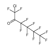 1-氯-1,1,3,3,4,4,5,5,6,6,6-十一氟-2-己酮 结构式