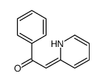 Ethanone, 1-phenyl-2-(2(1H)-pyridinylidene)-, (Z)- (9CI) 结构式