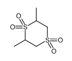 2,6-二甲基-1,4-二噻烷-1,1,4,4-四氧化物 结构式