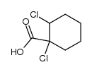 1,2-二氯环己烷羧酸 结构式