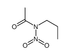 N-硝基-N-丙基乙酰胺 结构式