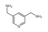 3,5-双(氨甲基)吡啶 结构式