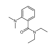 2-(二甲氨基)-N,N-二乙基苯甲酰胺 结构式