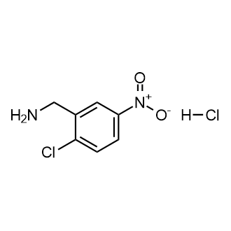 (2-氯-5-硝基苯基)甲胺盐酸盐 结构式