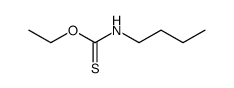 O-乙基-N-丁基硫代氨基甲酸酯 结构式