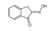 1H-Indene-1,2(3H)-dione, 2-oxime, (2E)- 结构式