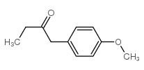 1-(4-甲氧基苯基)-2-丁酮 结构式
