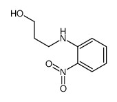 3-(2-硝基苯胺基)-1-丙醇 结构式