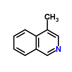 4-甲基异喹啉 结构式